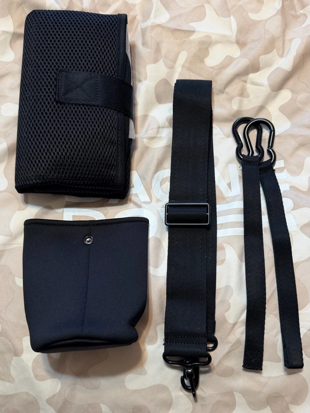 Dagne Dover Wade Diaper Tote | Black Neoprene
